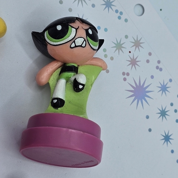 Vintage The Powerpuff Girls Self-Inking Action Stampers - Picture 4 of 10